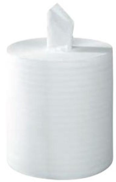 Handtuchrolle Eco Midi Centerfeed naturweiß, 19cmx300m, 1-lagig, Pack: 6 Rollen
