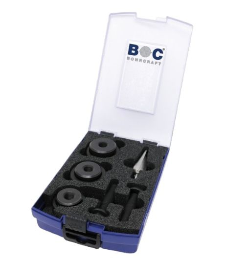 Bohrcraft BL2835 3-Punkt Schraublochstanze-Set 6-tlg. 19151330006