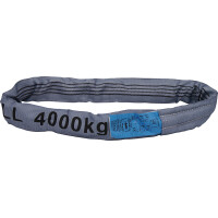 Rundschlinge, grau 4,0t 1,0m Nutzl. 2,0m gallery