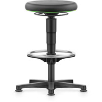 Bimos Drehhocker, mit Gleiter und Fu&szl gallery