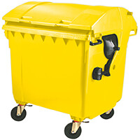 Müllcontainer, 1100 l, Kunststoff R gallery