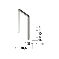 Steinel Heftklammer, Typ G 11 10 mm - 50 gallery