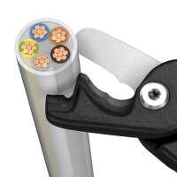 Knipex Kabelschere, StepCut® XL 200mm mit Comfort-Griffe