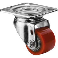 Kompaktrolle, Lenkrolle 35x25mm; Polyure gallery