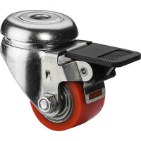 Kompaktrolle, Lenkrolle 35x25mm mit Fest gallery