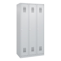 CP Möbel Stahlkleiderschrank, 3-tlg gallery