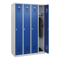 CP Möbel Stahlkleiderschrank, 4-tlg. RAL7035/5010 2