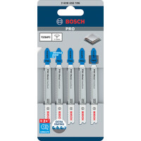 Bosch Stichsägeblätter Bi-Metall, 5er Pack T 121 A