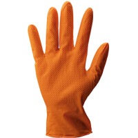 Einweghandschuh, Gr. 9, Nitril orange Bo gallery