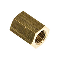 Druckluft-Muffe, Messing G 1/4" - G gallery