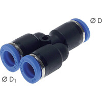 IQS-Steckanschluss, 8mm-8mm, Y-Anschluss gallery