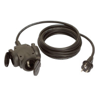 Verlängerungskabel, 10m mit 3-fach  gallery
