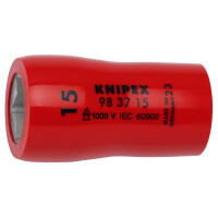 KNIPEX 98 37 15 Steckschl&uuml;sseleinsatz...