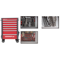 Wkz.Satz i.Wks.Wagen WINGMAN rot 129tlg gallery