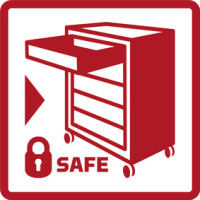 Wkz.Satz i.Wks.Wagen WINGMAN rot 129tlg 3