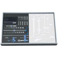 Steckschlüssel-Sortiment 1/4" in CT-Modul 67tlg 2