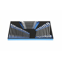 Ring-Maulschlüssel-Sortiment in CT-Modul 39tlg 5