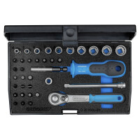 Steckschl&uuml;ssel-Satz 1/4" 37-tlg...