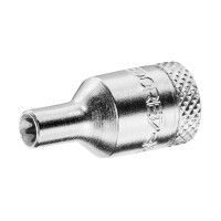 Steckschlüsseleinsatz 1/4" Außen-TX E10 1