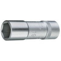 Steckschlüsseleinsatz 1/2", lang 6-kant 18 mm 2