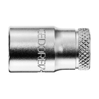 Steckschlüsseleinsatz 1/4" 6-kant 11/32" 2