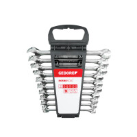 Ringratschenmaulschl.offen 10-19mm 10tlg 1