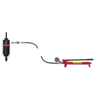 Hydr. Handpumpe mit Manometer 3