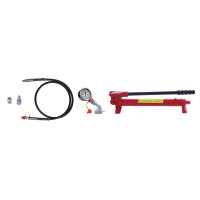 Hydr. Handpumpe mit Manometer 3