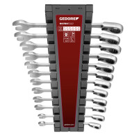 Ringratschenmaulschl.Satz SW8-19mm 12tlg 1