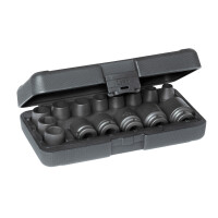 Kraftschrauber-Satz 1/2" 15-tlg 2