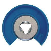 Druckplatte mit Arret. u. Schutzeinl.