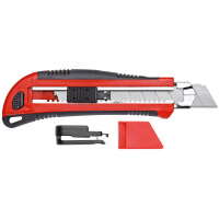 Cuttermesser 5 Klingen-B.25mm m.Clip 2