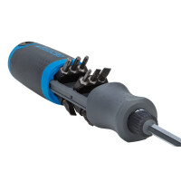 Magazin-Schraubendreher mit Knarrenfunktion 4