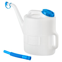 Auslaufrohr f&uuml;r Trinkwasserkanne,blau, HDPE, in...