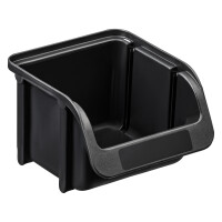 Sichtbox aus PP, Gr. 1,dunkel bis schwar gallery