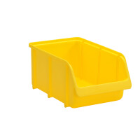 Sichtbox aus PP, Gr. 4,gelb