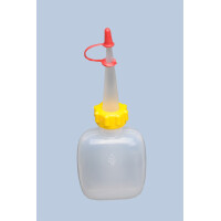 Spenderflasche 50 ml, oval,LD-PE, natur gallery