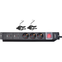 Steckdosenleiste  L x B x H: 325 mm x 56 gallery