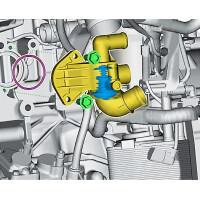 1/4" Schraubendreher Gelenkeinsatz  Innen Vielzahn XZNM