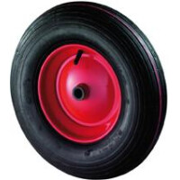 Schubkarrenrad, 400x100mm Stahlfelge gallery