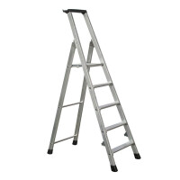 Zarges Alu-Stufenstehleiter, 4 Stufen mi gallery