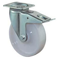 Schwerlastrollen, Lenkrolle 150x48mm mit gallery