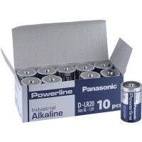 Panasonic Batterie, Mono Powerline LR20 10er Pack 2