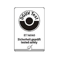 AS Schwabe Stahlblech-Kabeltrommel, 25m Gummikabel 5x2,5 H07