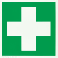 Rettungsschild, 200x200mm-Erste Hilfe Al gallery