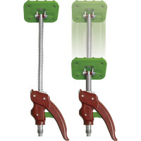 Piher Teleskop-Lastenstange, Cargobar 168-318cm mit Einhandb