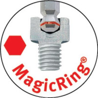 Wiha Sechskant-Kugelkopf-Winkelschraubend., 369R 6,0mm Magic