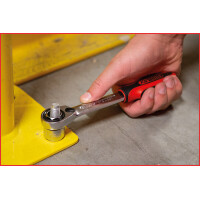 KS Tools Durchgangs-Steckschlüsselgarnitur, 17-tlg 3/8&