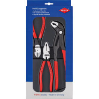 Knipex Zangen-Set, Kraft-Paket 3-tlg. gallery