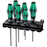 Wera Schraubendrehersatz, Lasertip 6-tlg. Mit Rack